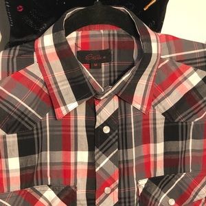 Men’s short sleeve button down shirt szM